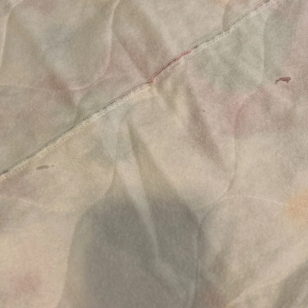 Vintage Barney Comforter Hand Made Toddler Bedding